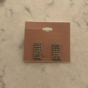 Lauren Conrad celebrate rhinestone eartings